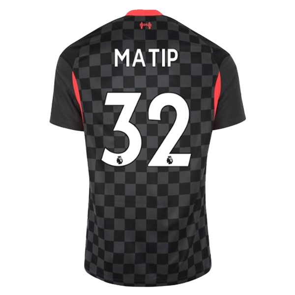 Camiseta Liverpool NO.32 Matip 3ª Kit 2020 2021 Negro